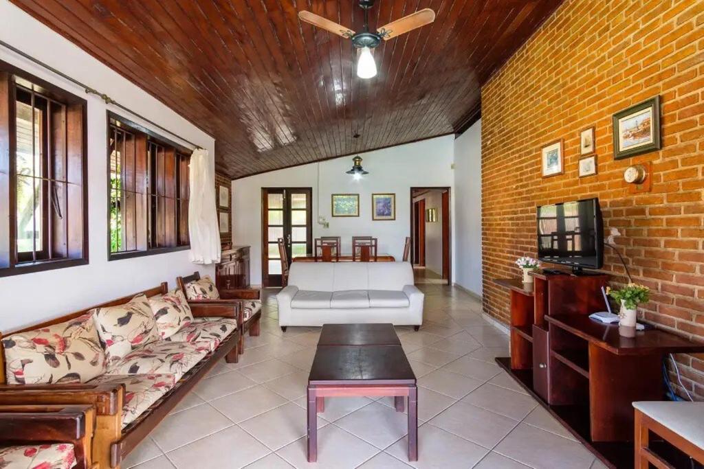 Bh4 - Bh4: Casa Com Piscina Ao Lado Da Praia Grande Убатуба Экстерьер фото