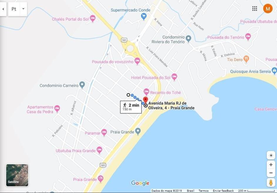 Bh4 - Bh4: Casa Com Piscina Ao Lado Da Praia Grande Убатуба Экстерьер фото