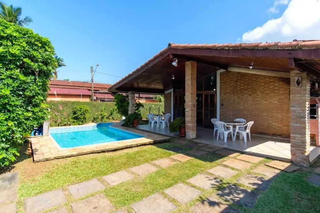 Bh4 - Bh4: Casa Com Piscina Ao Lado Da Praia Grande Убатуба Экстерьер фото