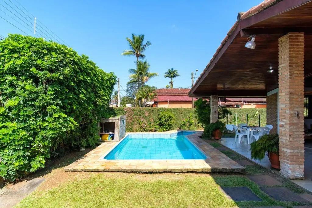 Bh4 - Bh4: Casa Com Piscina Ao Lado Da Praia Grande Убатуба Экстерьер фото